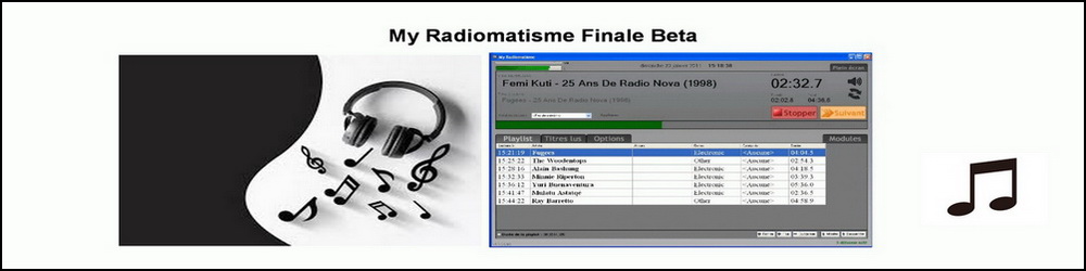My Radiomatisme Finale Beta